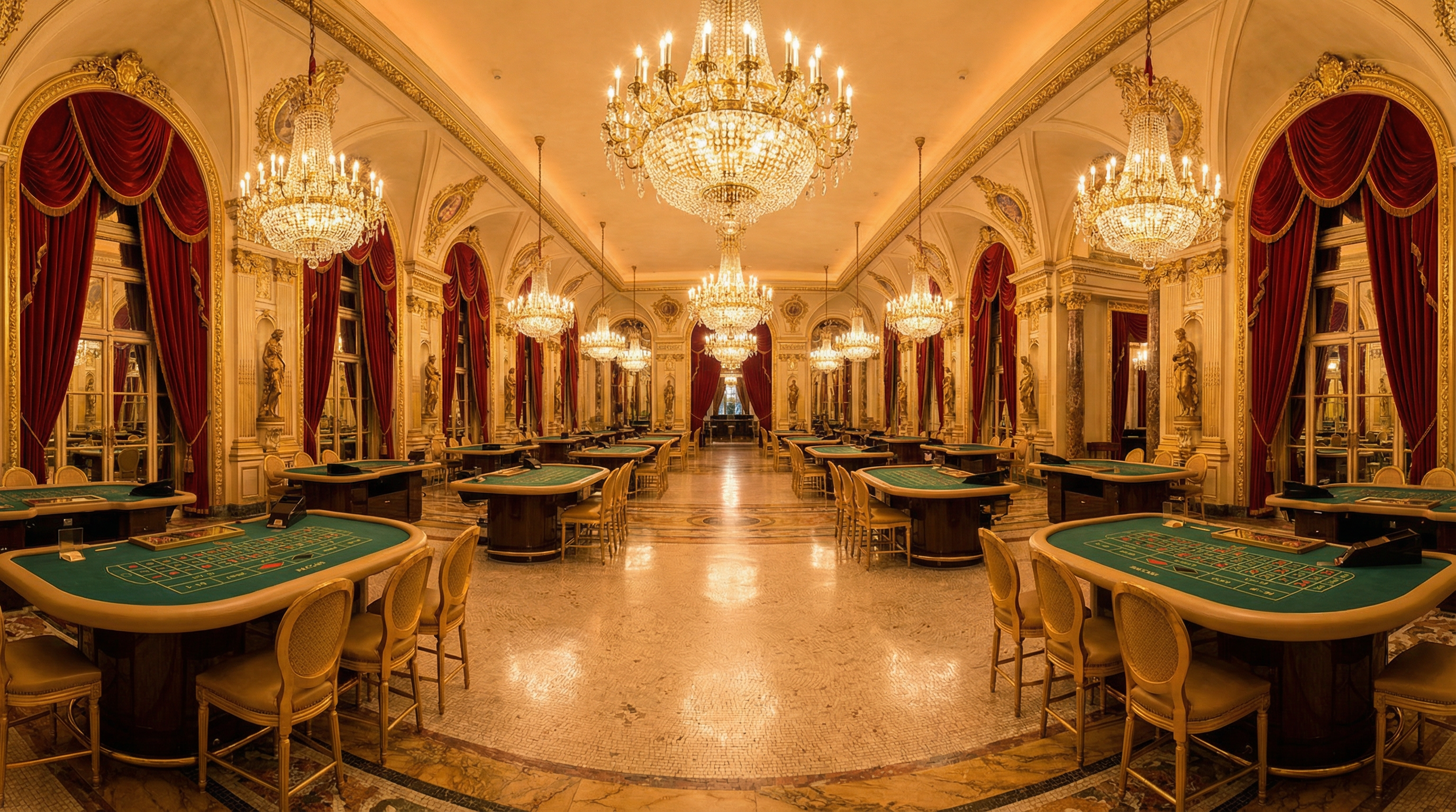 ky棋牌 - 奢华赌场全景内饰